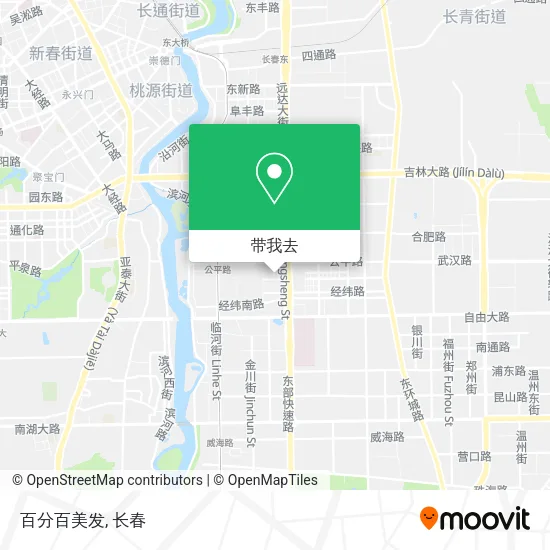 百分百美发地图