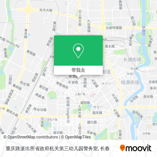 重庆路派出所省政府机关第三幼儿园警务室地图