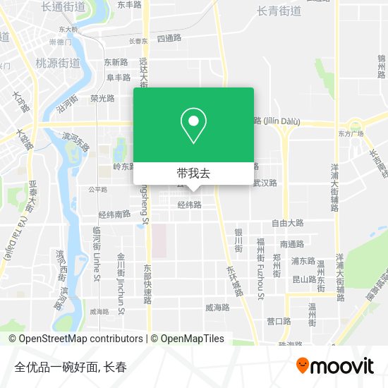 全优品一碗好面地图
