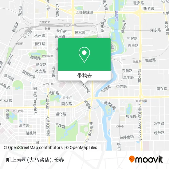 町上寿司(大马路店)地图