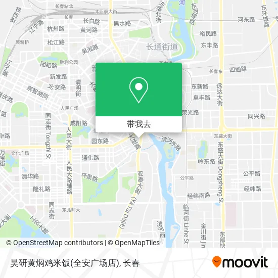 昊研黄焖鸡米饭(全安广场店)地图