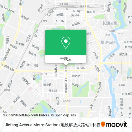 Jiefang Avenue Metro Station (地铁解放大路站)地图