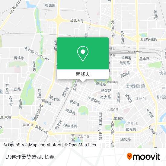 思铭理烫染造型地图