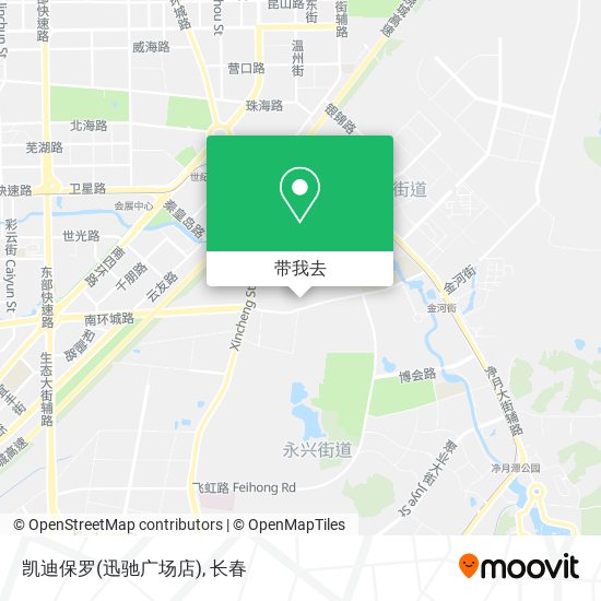 凯迪保罗(迅驰广场店)地图