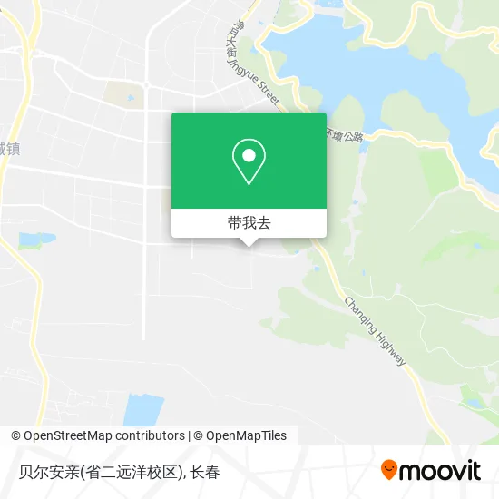 贝尔安亲(省二远洋校区)地图