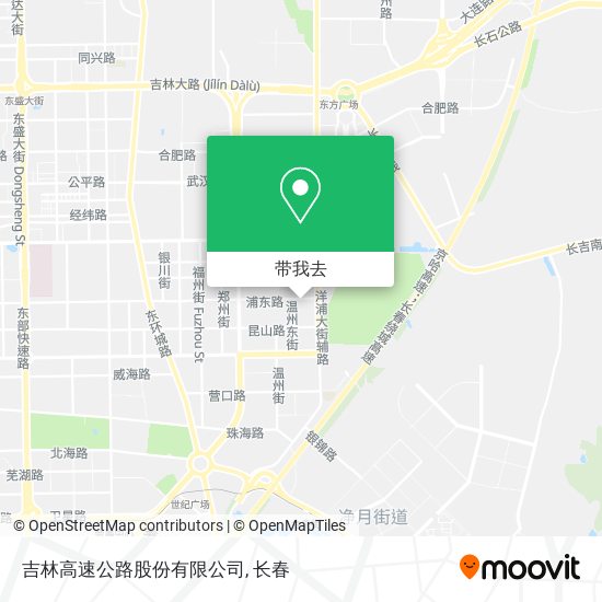 吉林高速公路股份有限公司地图