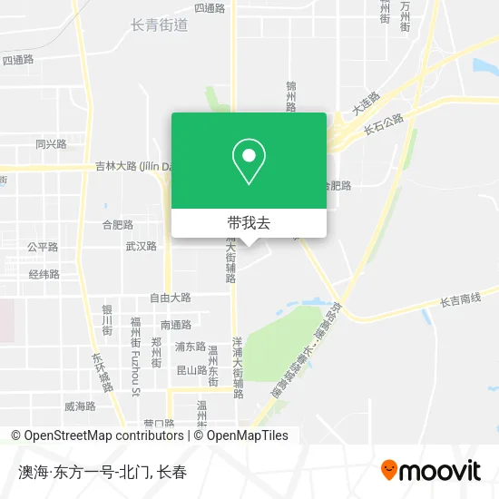 澳海·东方一号-北门地图