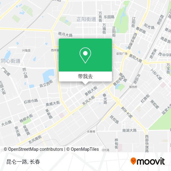 昆仑一路地图
