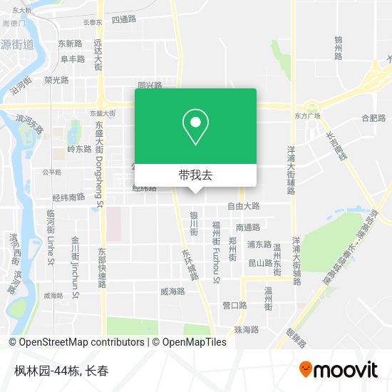 枫林园-44栋地图