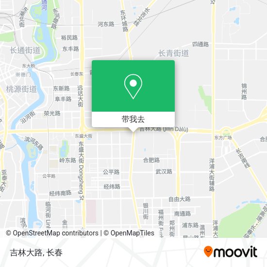 吉林大路地图