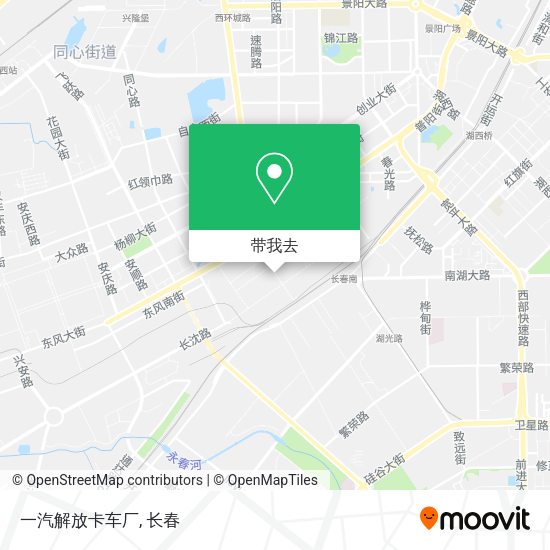 一汽解放卡车厂地图