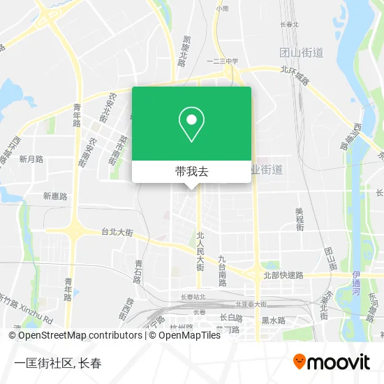一匡街社区地图