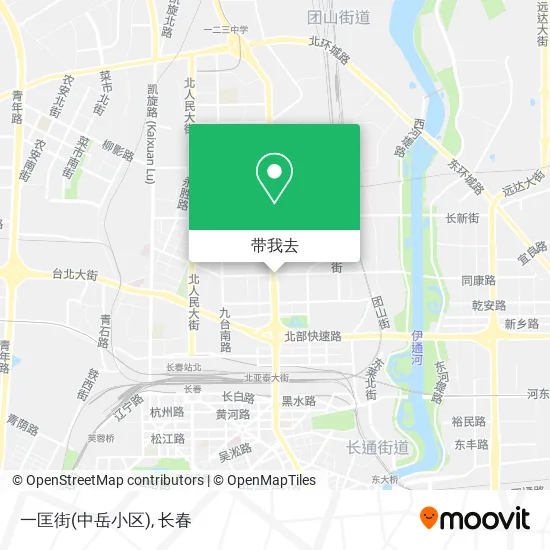 一匡街(中岳小区)地图