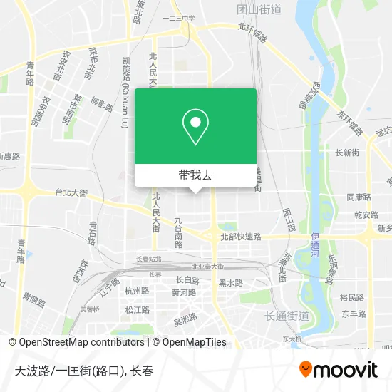 天波路/一匡街(路口)地图