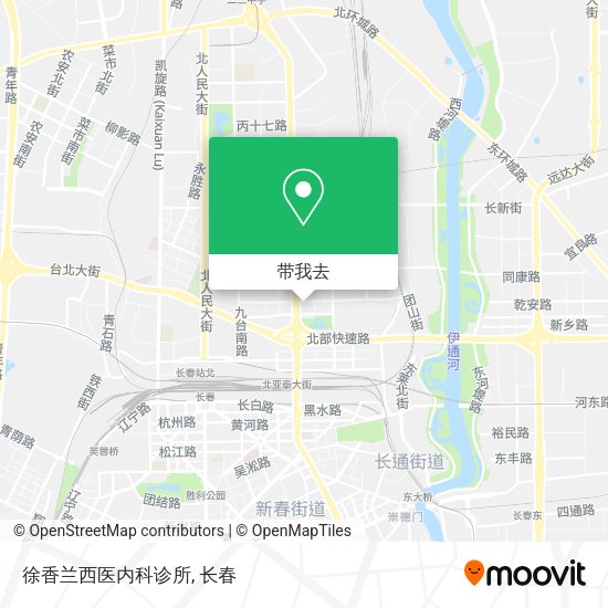 徐香兰西医内科诊所地图