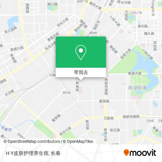 H Y皮肤护理养生馆地图