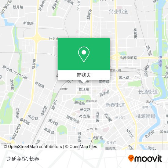 龙延宾馆地图