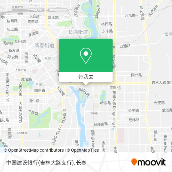 中国建设银行(吉林大路支行)地图
