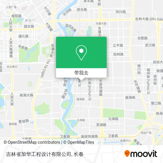 吉林省加华工程设计有限公司地图