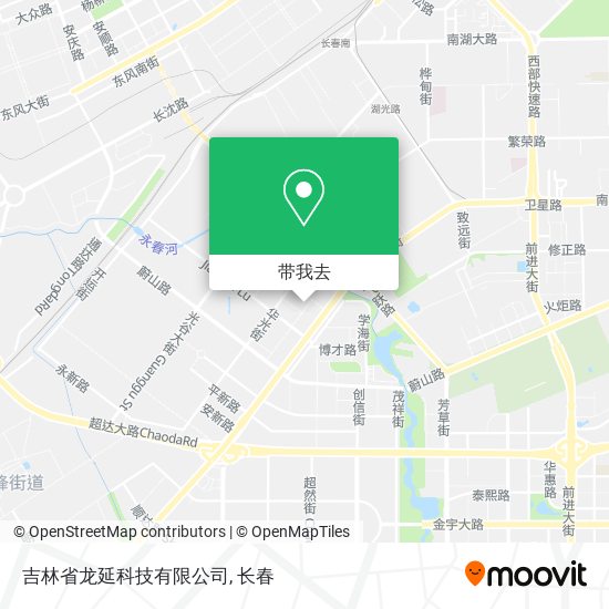 吉林省龙延科技有限公司地图