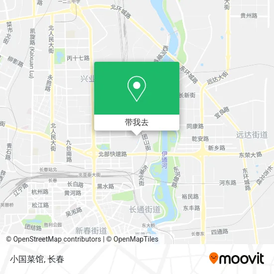小国菜馆地图