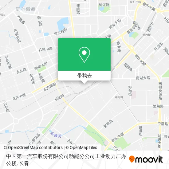 中国第一汽车股份有限公司动能分公司工业动力厂办公楼地图