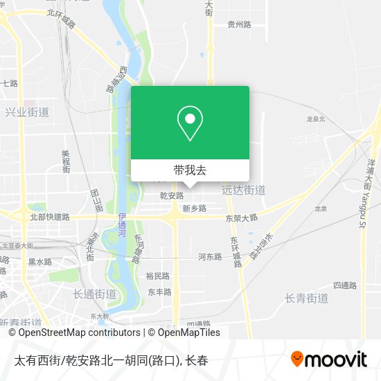 太有西街/乾安路北一胡同(路口)地图