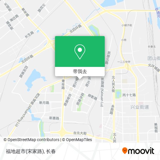 福地超市(宋家路)地图