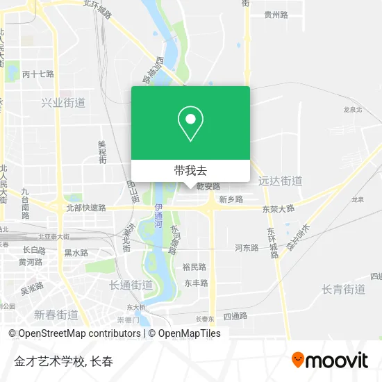 金才艺术学校地图