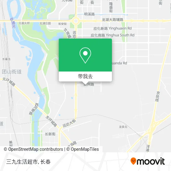 三九生活超市地图