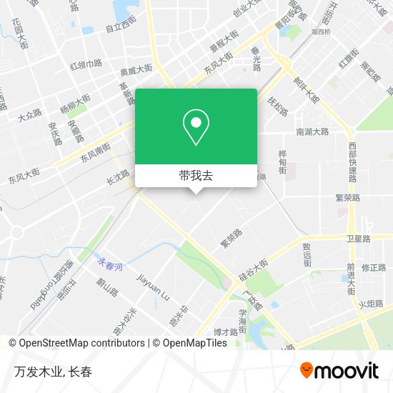 万发木业地图