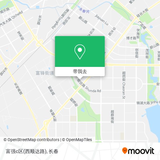 富强c区(西顺达路)地图