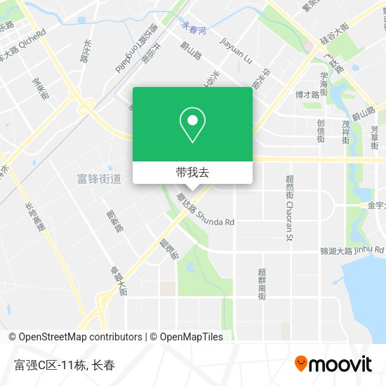 富强C区-11栋地图