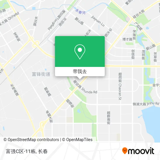 富强C区-11栋地图