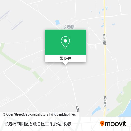 长春市朝阳区畜牧兽医工作总站地图