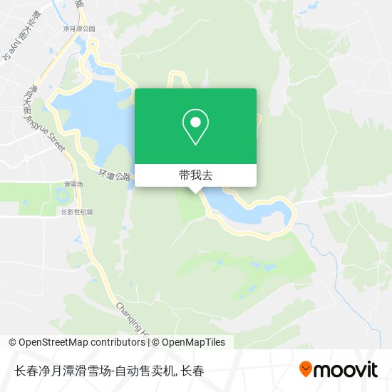 长春净月潭滑雪场-自动售卖机地图