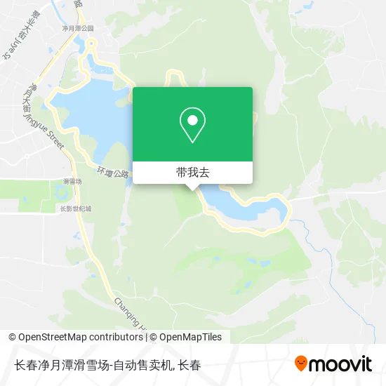 长春净月潭滑雪场-自动售卖机地图