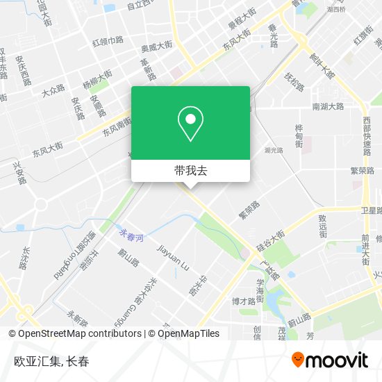 欧亚汇集地图