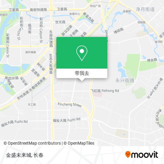 金盛未来城地图