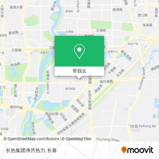 长热集团净月热力地图