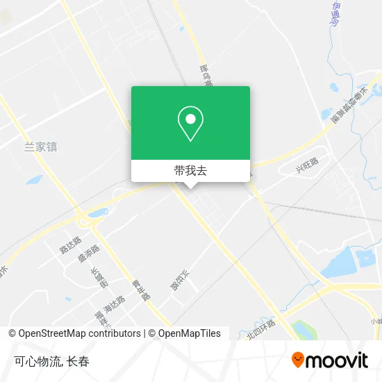 可心物流地图