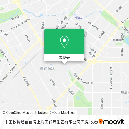 中国铁路通信信号上海工程局集团有限公司库房地图