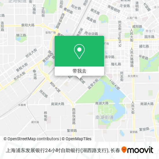 上海浦东发展银行24小时自助银行(湖西路支行)地图