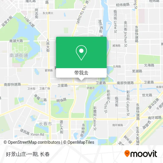 好景山庄-一期地图