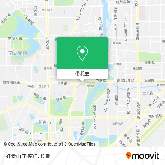 好景山庄-南门地图