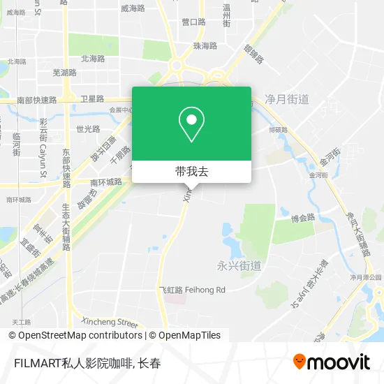 FILMART私人影院咖啡地图