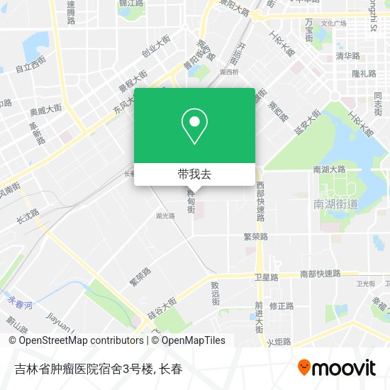 吉林省肿瘤医院宿舍3号楼地图