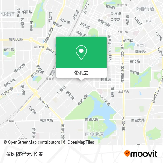 省医院宿舍地图