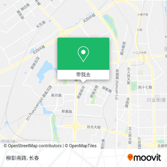 柳影南路地图