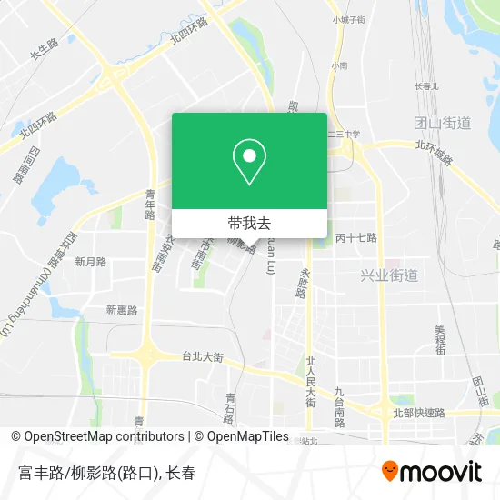 富丰路/柳影路(路口)地图
